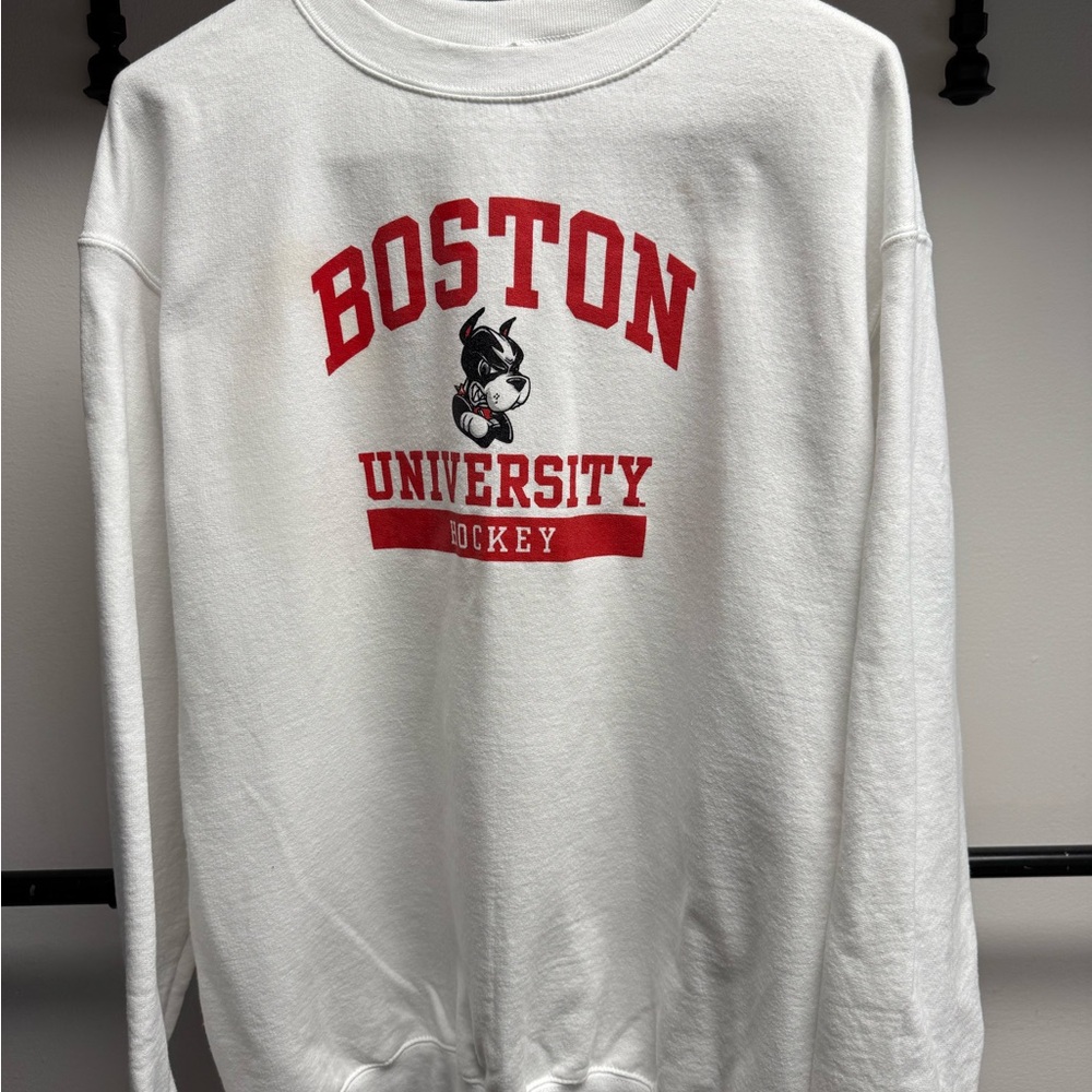 Champion Classic White Sweatshirt